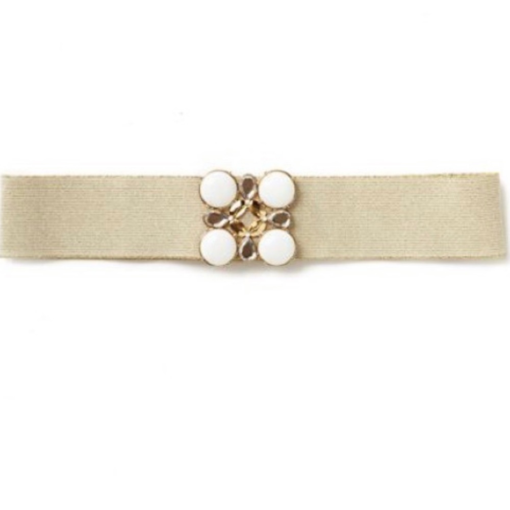 Lilly Pulitzer Emmett Belt Gold Metallic